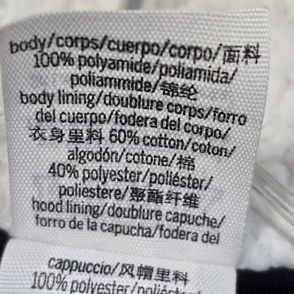 Victoria's Secret Pink Sherpa Hood Lined Anorak 1/2 Zip Logo Windbreaker Sz XS-S - Picture 10 of 12